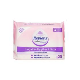 CODEPHARMA Replens 25 lingettes hygiène intime