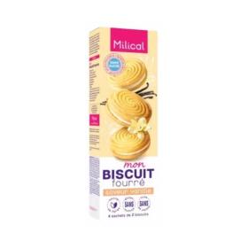 MILICAL Mon biscuit fourré vanille 8 biscuits