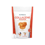 NUTRI & CO Collagène marin type I, II et III vitamine C goût caramel 180g