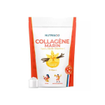 NUTRI & CO Collagène marin type I, II et III vitamine C goût vanille 180g