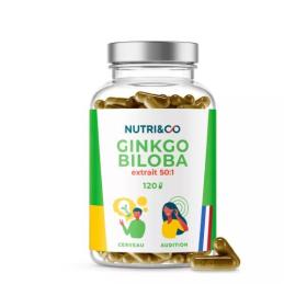 NUTRI & CO Ginkgo biloba 120 gélules