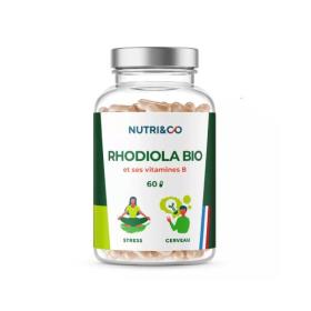 NUTRI & CO Rhodiola bio 60 gélules