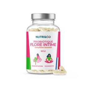 NUTRI & CO Probiotique flore intime 60 gélules