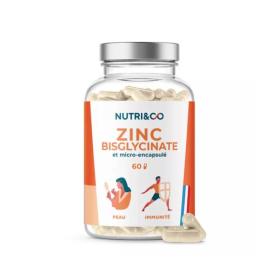 NUTRI & CO Zinc bisglycinate 60 gélules