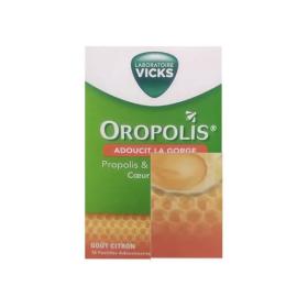 VICKS Oropolis propolis et gelée royale goût citron 16 pastilles