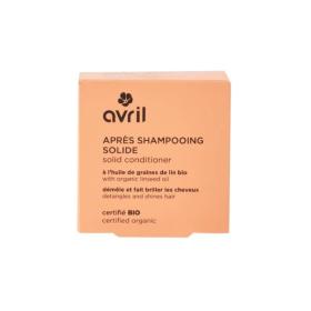 AVRIL BEAUTÉ Après-shampooing solide bio 74g