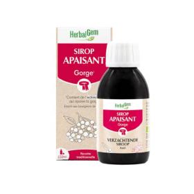 HERBALGEM Sirop apaisant gorge bio 150ml