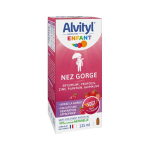 ALVITYL Enfant nez gorge goût fraise 125ml