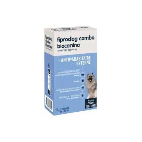 BIOCANINA Fiprodog combo moyens chiens 10 à 20kg 3 pipettes