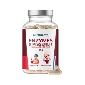 NUTRI & CO Enzymes & pissenlits 60 gélules