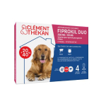 CLÉMENT THÉKAN Fiprokil duo grands chiens 268mg/80mg 20 à 40kg 4 pipettes