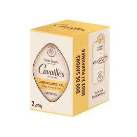 CAVAILLÈS Savon surgras jardin l'original lot 2x200g