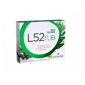 LEHNING L52RUB nez gorge 20 gélules