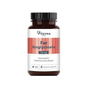 NUTRISANTÉ Vitavea fer bisglycinate 14mg 60 gélules