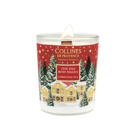 COLLINES DE PROVENCE Bougie de noël thé des rois mages 75g