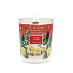 COLLINES DE PROVENCE Bougie de noël sucre d'orge 75g