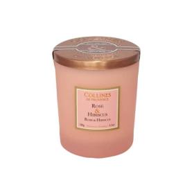 COLLINES DE PROVENCE Bougie duo rose & hibiscus 180g