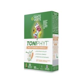 SANTE VERTE Toniphyt multivitamines et minéraux 30 comprimés