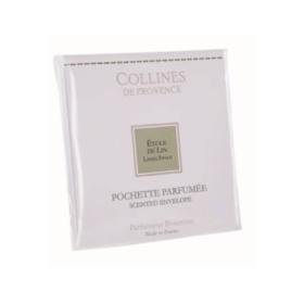 COLLINES DE PROVENCE Pochette parfumée étoile de lin