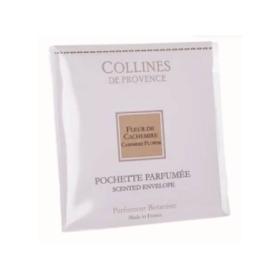 COLLINES DE PROVENCE Pochette parfumée fleur de cachemire