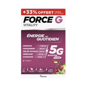 NUTRISANTÉ Vitavea force G vitality énergie au quotidien 20 ampoules