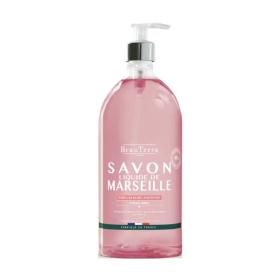 BEAUTERRA Savon liquide de Marseille rose ancienne 300ml