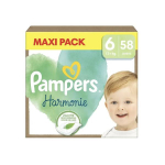 PAMPERS Harmonie taille 6 13kg et + 58 couches