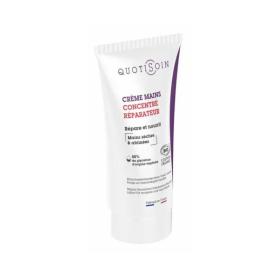 MARQUE VERTE Quotisoin crème mains concentré réparateur bio 75ml