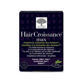 NEW NORDIC Hair croissance max 60 gélules