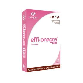 DERGAM Effi-onagre 600 60 capsules