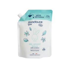 RIVADOUCE Bébé recharge gel lavant doux bio 750ml