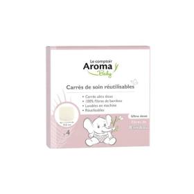 LE COMPTOIR AROMA Baby 4 carrés de soin réutilisables