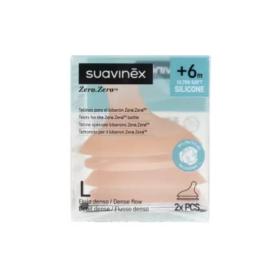 SUAVINEX Zero.Zero tétine débit dense 6 mois et +