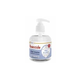 BACCIDE Gel mains hydroalcoolique fleur de coton 300ml