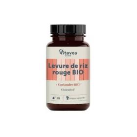 NUTRISANTÉ Vitavea levure de riz rouge bio 30 gélules