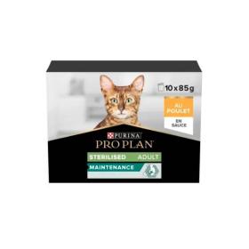 PURINA Proplan chat adulte stérilisé poulet sachet 10x85g