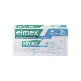 ELMEX Sensitive professional dentifrice blancheur prix spécial 2x75ml