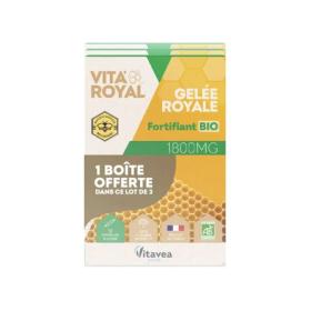 NUTRISANTÉ Vitavea vita'royal gelée royale bio 1800mg lot 3x10 ampoules