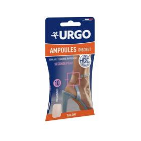 URGO Ampoules protect pastilles discret talon 10 pansements