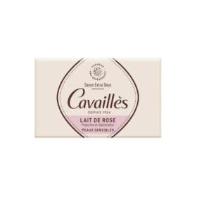 CAVAILLÈS Savon extra-doux lait de rose 150g