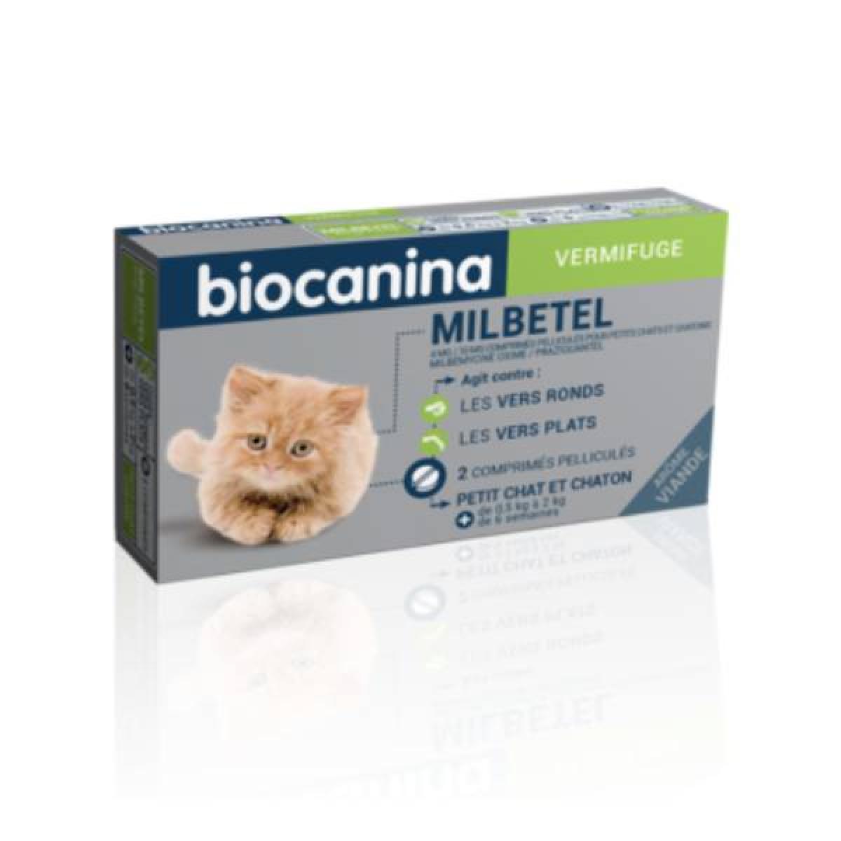 Biocanina Mibetel 4 Mg 10 Mg Petit Chat Et Chaton 2 Comprimes Pellicules Parapharmacie Pharmarket