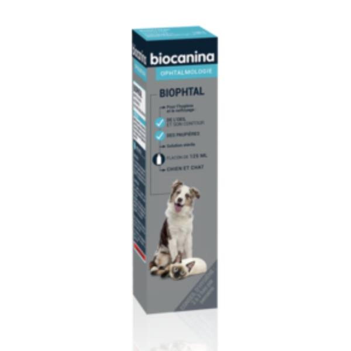 BIOCANINA Biophtal chien et chat 125ml  Parapharmacie  Pharmarket