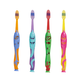 ELGYDIUM Brosse à dents kids monster