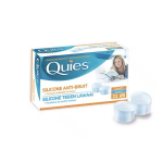 QUIES Protection auditive silicone translucide 3 paires