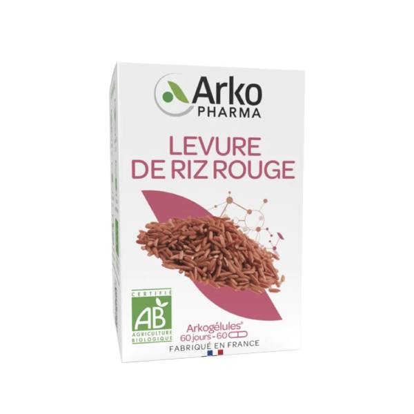 ARKOPHARMA Arkogélules levure de riz rouge 45 gélules  Parapharmacie