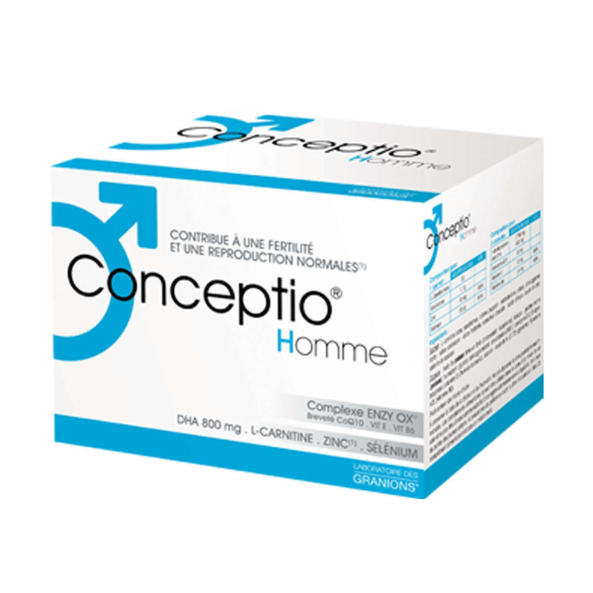 CONCEPTIO Homme + femme lot - Parapharmacie - Pharmarket