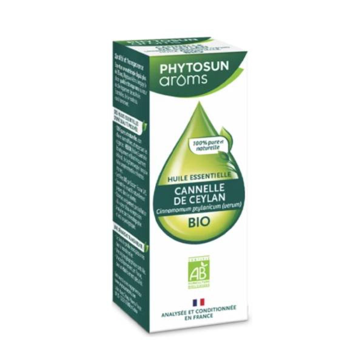 Huile Essentielle Cannelle de Ceylan BIO 5 ml Phytosun Arôms